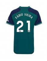 Arsenal Fabio Vieira #21 Kolmaspaita Naisten 2023-24 Lyhythihainen